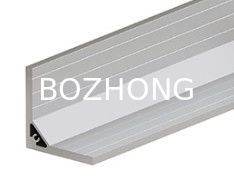 LZ5050 Chemical Polishing Aluminum Extrusion Profile R Shaped